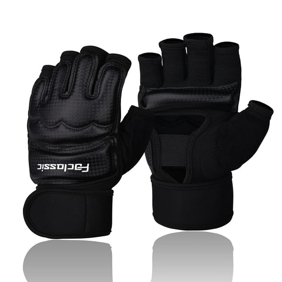 Kickboxing Sparring Gloves Mma Gloves Boxing Gloves For Men Women Kids Half Finger Punching Bag Gloves Fighting Gloves Ufc Gloves For Men Women Boxing Training Black X-Large