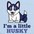 thumbnail image 2 of CafePress - A Little Husky Infant Bodysuit - Baby Light Bodysuit, Size Newborn - 24 Months, 2 of 4