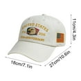 thumbnail image 2 of 250th Anniversary Commemorative Embroidered Patriotic Baseball Cap, Unisex Adjustable Hat with Multiple Styles, Durable Comfortable Fit, Celebrates United States Heritage, Ideal for Everyday Wear, 2 of 6