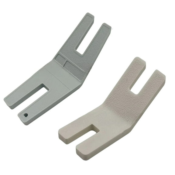 Hump Jumper Presser Foot 2Pcs Sewing Button Clearance Plate Sewing Tool for #413105601 Household Sewing Machines