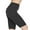-Charcoal, variant on Kuda Moda Women 3 inch High Waist Bike Short Biker Shorts Ultra Soft Peach Skin Yoga Sports Legging Pants