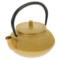 PAMINGONO Stovetop Kettle For Boiling Water Teakettle Iron 1Set Golden