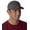 Dark Grey, variant on Men's YP Classics Brushed Cotton Twill Cap, OSFA Red