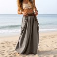 thumbnail image 3 of Aellinatey Women's Bohemian long skirt with pockets,, 3 of 8