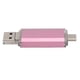 thumbnail image 3 of Ccdes dispositivo de almacenamiento de datos portátil U Disk 3 en 1 Aleación de aluminio HighSpeed Rose Gold USB3.0 Flash Disk para teléfonos móviles Computadoras (32GB Cable No se aplica, 3 of 5