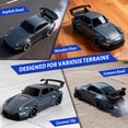 thumbnail image 2 of RC Drift Car, 1:24 Remote Control Car for Kids, 20KM/H 4WD High Speed RC Cars with LED Lights, Two Batteries, Extra Drifting Tires, Vehicle for Adults Boys Girls, 2 of 7