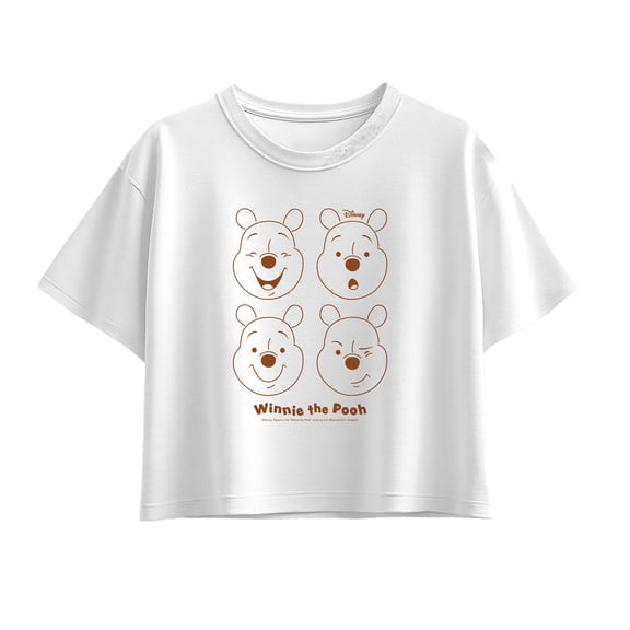 Winnie the Pooh - Faces - Youth Girls Boxy T-Shirt