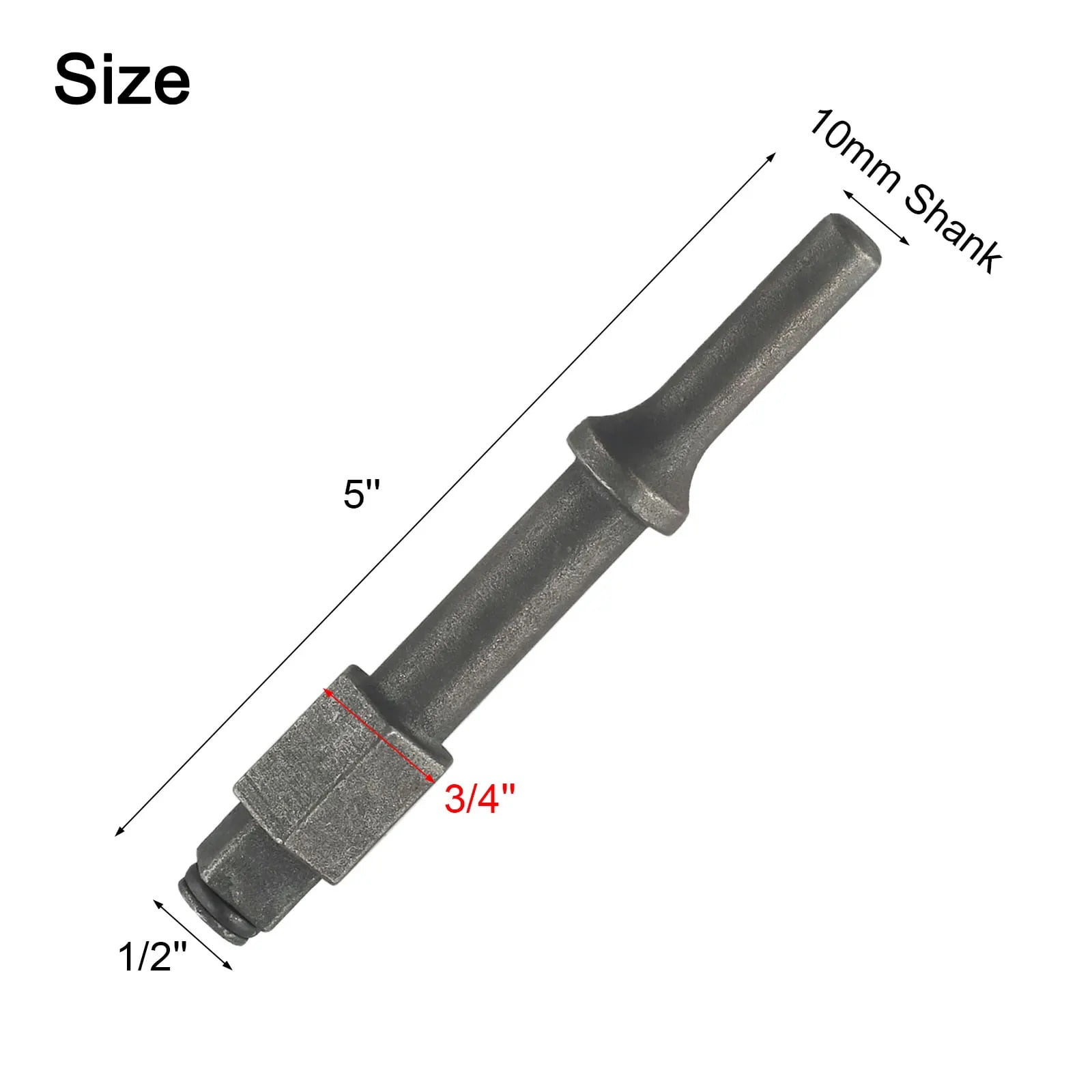 Air Bolt Breaker 1/2" Air Hammer Drill  Kit For Removing Hammer Sockets Bearings Calipers ,Lightweight Design