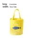 thumbnail image 2 of Toystoory Bolsa de almuerzo Bolsas de transporte Bolsas universales de transporte de alimentos para la escuela y la oficina con manijas Bolsa Organizadores de utensilios de cocina Amarillo, 2 of 6