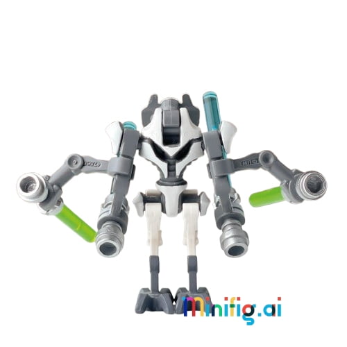 Lego Star Wars General Grievous White Armor Minifigure