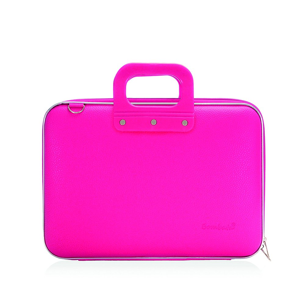 Medio Briefcase 13 Inch (Pink, 15 X 11.4 X 2.8)