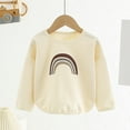 thumbnail image 3 of GYRATEDREAM Cute Baby Waffle Knit Sweatshirt Toddler Infant Girl Boy Fall Winter Outfits 6M-7T, 3 of 7