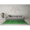 thumbnail image 3 of Ahgly Company Indoor Rectangle Persian Emerald Green Traditional Area Rugs, 8' x 12', 3 of 4