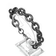 thumbnail image 7 of 11/13/15mm Mens Round Heavy Rolo Chain Link 316L Stainless Steel Bracelet Bangle, 7 of 7