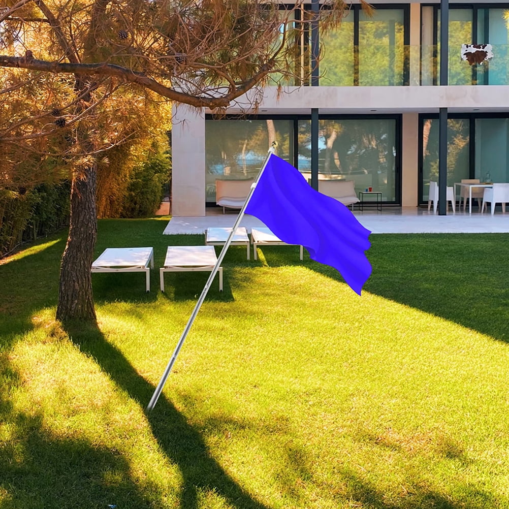 OUNONA  2 Pcs Garden Parasol Base with Wheels Patio Umbrella Stand Flagpole