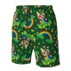 thumbnail image 4 of Balery Cat St Patrick's day Traje de Baño Estilo Hawaiano para Hombre, Shorts de Secado Rápido con Bolsillos-X-Large, 4 of 6