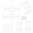 thumbnail image 5 of Evergreen Montebello Iron Garden Arbor, White- 53 x 84 x 23 Inches Fade and Weather Resistant Outdoor Decor, 5 of 9