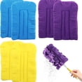 thumbnail image 5 of Duster For Cleaning, Reusable Washable Microfiber Dusters, Wet & Dry Use With 5 Replacement Covers, Extendable Handle For Home, Car, Ceiling, Hard-To-Reach Areas Cleaning, 5 of 7