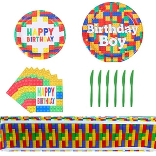 1 Set One Balloon Boxes 1st Birthday Blocks Party Decor First