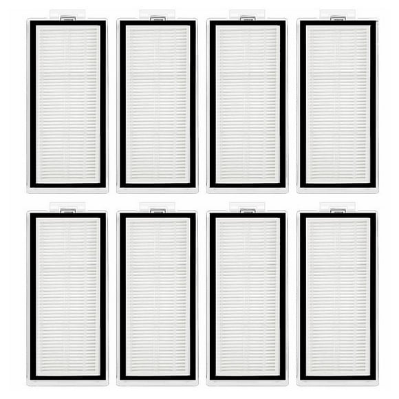 Reemplazo de robots de barrido Piezas de repuesto de filtros de 8 piezas para Xiaomi Roborock G10s, G10s Pro