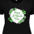 thumbnail image 4 of Inktastic Happy St. Patrick's Day Clovers Women's Plus Size T-Shirt, 4 of 5
