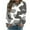 Gray, variant on Wancir Women's Drop Long Sleeve Sweatshirt Tops Casual Crewneck Tunic Sweartshirts With Side Slits S-2XL