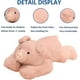 thumbnail image 3 of SSRGV Weighted Stuffed Animals for Anxiety, 19.7in 3.3lbs Weighted Pig Stuffed Animal Toy Cute Pink Pig Plush Pillow for Adults Boys Girls, 3 of 5