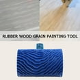 thumbnail image 6 of JGJJUGN DIY Wall Painting Tool - Hand-Pulled Rubber Wood Grain Brush for Artistic Faux Finishes, Set of 2 Red Grain Tools, 6 of 9
