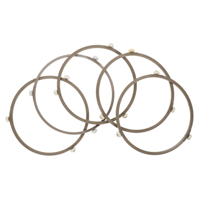 KAKOWELY 5 Pcs Microwave Tray Roller Replacement Turntable Wheel Rings For Microwave Ovens Random Colors Random Color