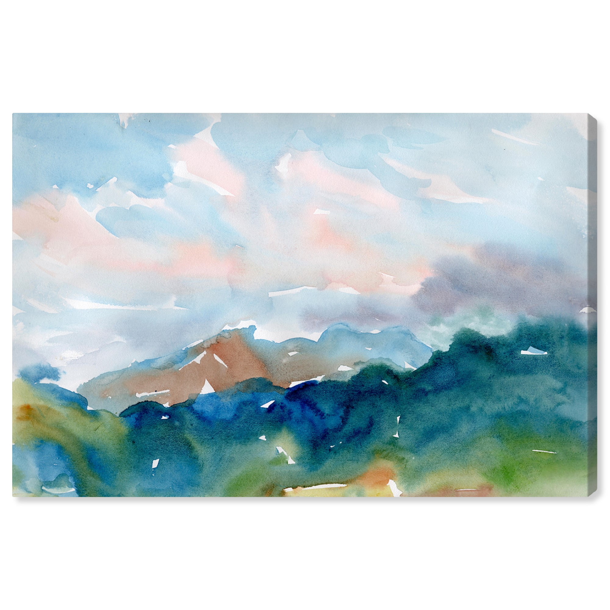 Wall Art Art Print Mountains Image from the natural landscape Canvas Nature