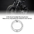 thumbnail image 4 of 5.75in Headlamp Mount Bracket Ring, Easy Installation Round Headlight Mounting Bracket  for Most Motorcycles Cars, 4 of 7