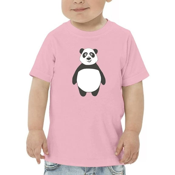 Cute Smiling Panda T-Shirt Toddler -Image by Shutterstock, 5 Toddler