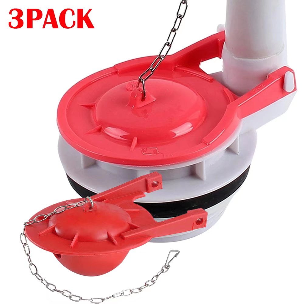 Toilet Drain Valve Flush Replacement 3Pcs Universal WaterSaving Toilet