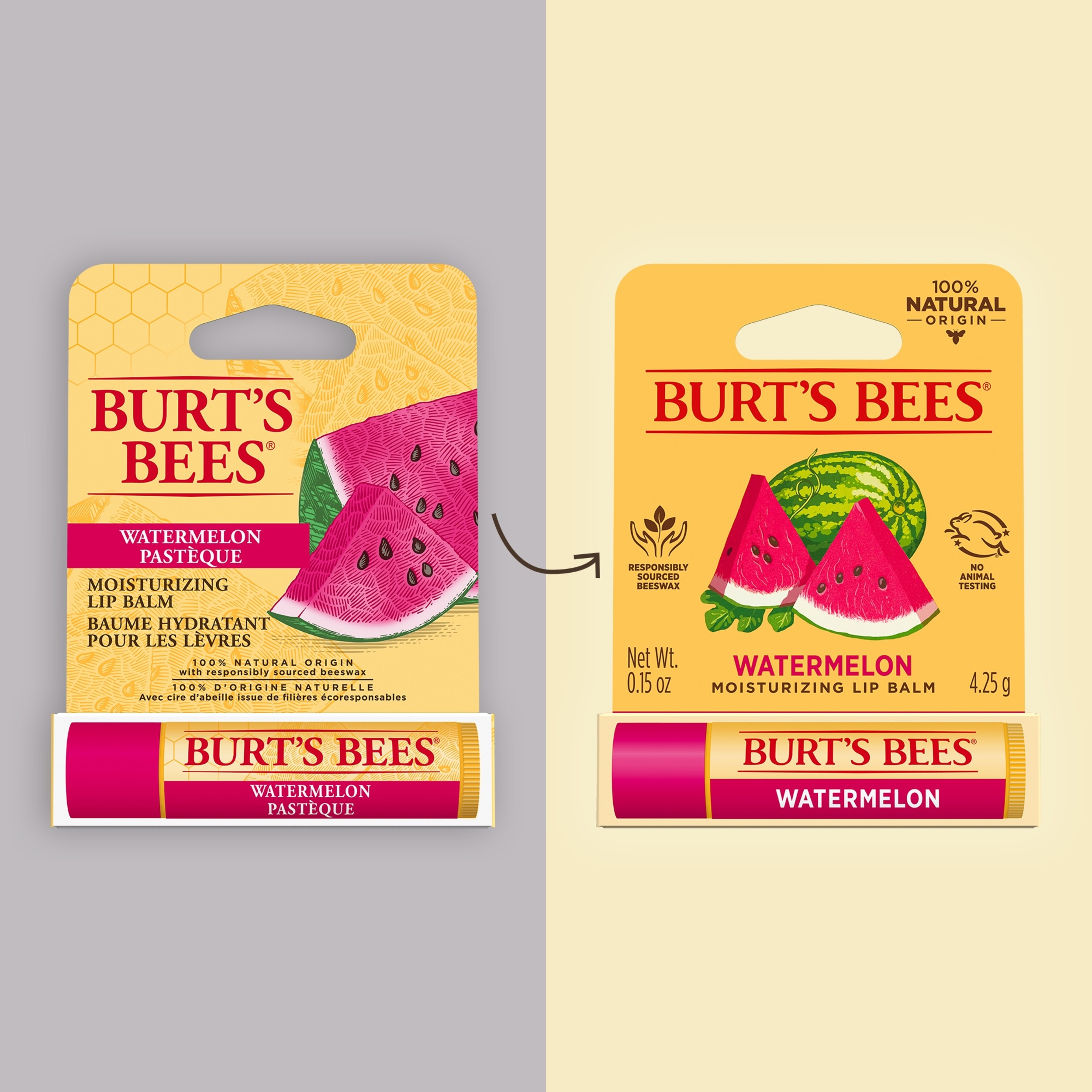 Buy Burt's Bees 100 Natural Moisturizing Lip Balm with Beeswax