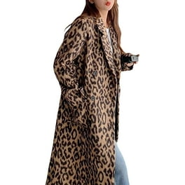 Padded Jacket Zara Leopard Raincoat Clothing Leopard Print Trench