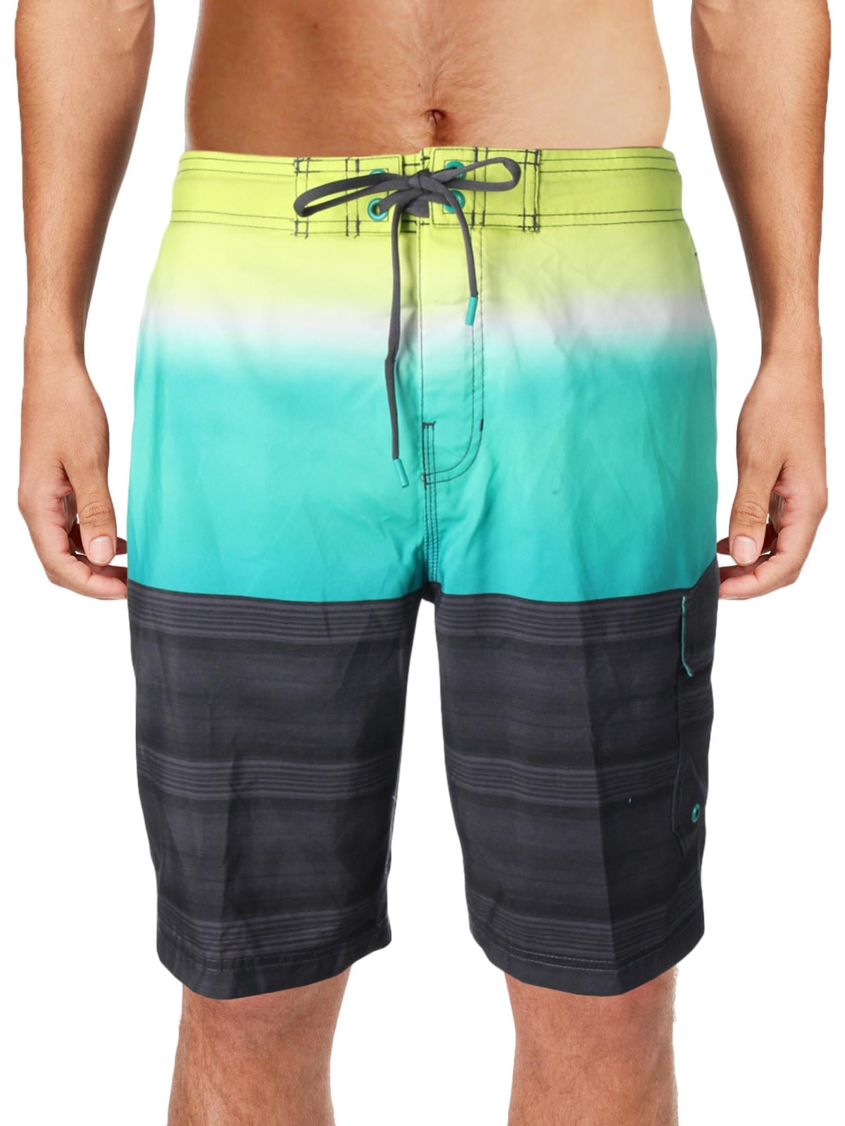 Speedo - Speedo Mens Pattern Quick Dry Board Shorts - Walmart.com ...