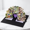 thumbnail image 7 of Usloyux DIY Rotating Photo Album Frame Handcrafted Keepsake Gift For Graduation Wedding, 360 Degree Spinning Memory Display, Personalized Photo Holder for Tabletop Shelf Desktop Wall Mounted Décor, 7 of 7
