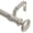 Pewter, variant on 1" Single Curtain Rod Set, Adjustable 28-48 Inches, Prima Finials, Satin Nickel