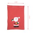 thumbnail image 2 of FixtureDisplays Sac Cadeau de Noël 20X28 Réutilisable en Tissu Non Tissé Père Noël 15021-SANTA, 2 of 5