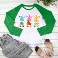 thumbnail image 5 of Aloohaidyvio Easter Shirts for Women Plus Size 3/4,Easter Fashion Womens Casual Long Sleeve Printed Sweatshirts Tops，Easter Ladies Clothing Clearance, 5 of 6