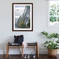 thumbnail image 3 of Art.com Alaska - Misty Fjords and Float Plane (#2) Art Print by Lantern Press, Brown Frame Wall Art, 32" x 44", 3 of 5