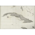 thumbnail image 1 of 24"x36" Gallery Poster, cia terrain map of Cuba p1, 1 of 1