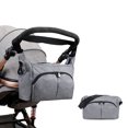 thumbnail image 1 of SPEKSEE Portable Single Shoulder Diaper Bag with Stroller Hooks - Multi-functional Maternity Travel Pack, 1 of 6