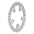 thumbnail image 3 of Polished 11.8" Front Brake Rotors + Pads for Harley Road King FLHR Street Glide FLHX 14-21, 3 of 6