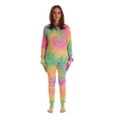thumbnail image 2 of Just Love Tie Dye Mommy & Me Thermal Set  Coordinated Warm Sleepwear for Women & Kids, 2 of 3