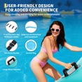 thumbnail image 3 of nflatable Water Trampoline, 10FT 15FT, Floating Water Trampoline for Adults for Lake Pool Ocean, w/ 4-Step Rope Ladder/Mooring Ropes/Infatable Nozzles/Reversible Air Pump/Anchor Bags, 3 of 7