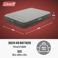 thumbnail image 5 of Coleman AlwayzAire Tough Guard Air Mattress Queen 14" with Rechargeable Dual Pump, 5 of 17
