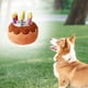 thumbnail image 5 of Juguete chirriante para perros de peluche, lindos juguetes para masticar perros de peluche para perros pequeños. Juguetes de dentición para cachorros , Tarta pequeña Sunnimix Juguetes rellenos para masticar, 5 of 8