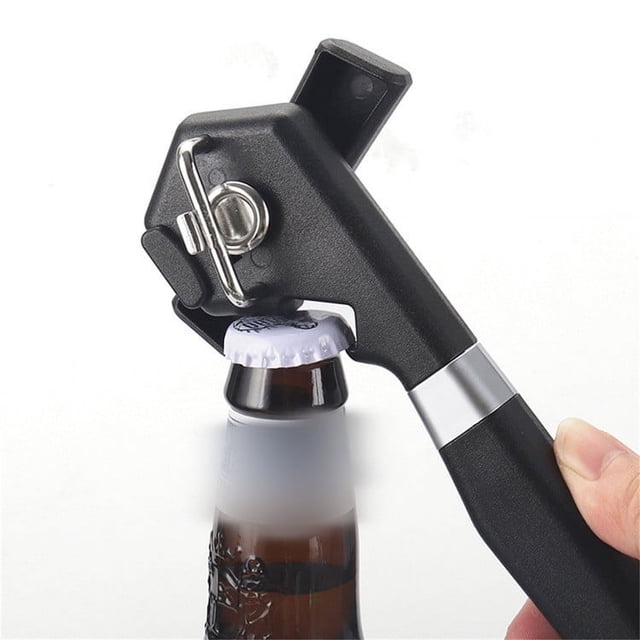 SA FETY Can Opener Smooth Edge Side Cut Hand Held Can Opener Manual Kitchen Aid Cr Eative Twisting Wireless Can Opener Bottle Purse Bottles Openers Rabbit Corker for Bottles