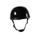 thumbnail image 3 of Casco de moto Cola casco de media cara Negro brillante, 3 of 8